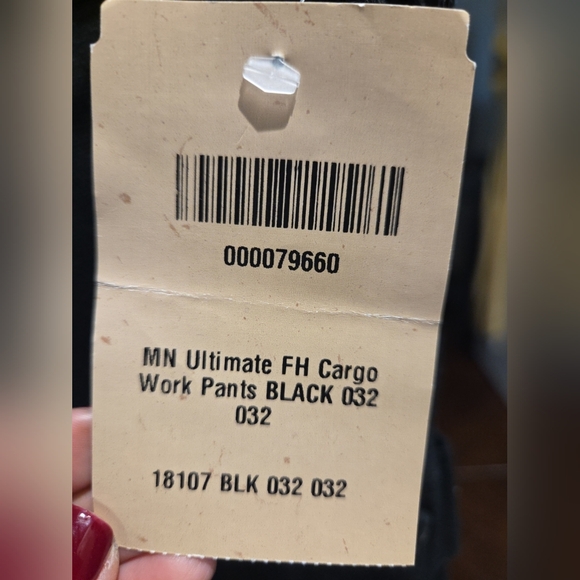 NEW Men's Duluth Ultimate Fire Hose Cargo Work Pants Relaxed fit 32 X 32 Utility - Picture 7 of 16